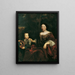 Familieportret - Johann Kupezky — ingelijst kunstwerk aan de muur
