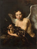Cupidon Amour - Johann Liss — weergave van het kunstwerk