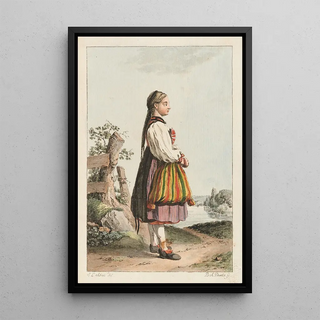 Johann Ludwig Aberli - Paysanne de lrgw.webp