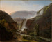 Watervallen in Tivoli - Johann Martin von Rohden — weergave van het kunstwerk