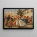 La dernière danse sur le Sechsschimmelberg - Johann Michael Kupfer — ingelijst kunstwerk aan de muur