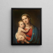 Maagd met Kind - Johann Nepomuk Ender — ingelijst kunstwerk aan de muur