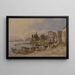 Quai de Gaeta - Johann Nepomuk Rauch — ingelijst kunstwerk aan de muur