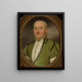 Portret van Karol Wgliski - Johann Niedermann — ingelijst kunstwerk aan de muur