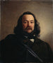 Portret van Ferdinand Freiligrath - Johann Peter Hasenclever — weergave van het kunstwerk