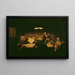 De Leeszaal - Johann Peter Hasenclever — ingelijst kunstwerk aan de muur