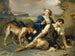 Arindal en Daura - Johann Peter Krafft — weergave van het kunstwerk