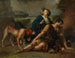 Arindal en Daura - Johann Peter Krafft — weergave van het kunstwerk