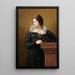 Portrait de Florentina Troclet-Fautz - Johann Peter Krafft — ingelijst kunstwerk aan de muur