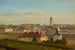 Uitzicht op het Donaukanaal richting Leopoldstadt - Johann Peter Krafft — weergave van het kunstwerk