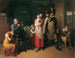 De terugkeer van de landweerman - Johann Peter Krafft — weergave van het kunstwerk