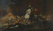 portret van commandant Johann Kaspar Freiherr von Hillesheim 1679-1761 voor een veldslag - Johann Philipp von der Schlichten — weergave van het kunstwerk