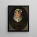 Maria Magdalena Bursa - Johann Samuel Grüne — ingelijst kunstwerk aan de muur
