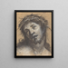 Hoofd van Christus - Johann Ulrich Mayr — ingelijst kunstwerk aan de muur