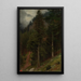 Reproductie van het schilderij Pente dans la forêt de sapins - Johann Wilhelm Schirmer | Reproduction