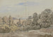 Bos met ver uitzicht - Johann Wilhelm Schirmer — weergave van het kunstwerk