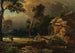 De Vlucht van Kaïn - Johann Wilhelm Schirmer — weergave van het kunstwerk