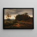 Stormachtig landschap - Johann Wilhelm Schirmer — ingelijst kunstwerk aan de muur