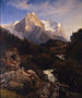 Le Wetterhorn - Johann Wilhelm Schirmer — weergave van het kunstwerk
