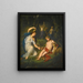 Bacchus met een luipaard - Johann Wilhelm Schütze — ingelijst kunstwerk aan de muur