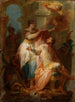 Heilige Theodora van Alexandrië en Didymus - Johann Wolfgang Baumgartner — weergave van het kunstwerk
