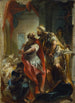 Saint Samson avec l'empereur Justinien - Johann Wolfgang Baumgartner — weergave van het kunstwerk