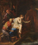 Susanna en de twee oude mannen - Johann von Spillenberger — weergave van het kunstwerk