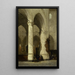 Interior painting of the Hooglandse church in Leiden - Johannes Bosboom — artwork view
