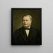 portret van Pieter Hendrik van Gelder 1822-1883 - Johannes Ephraim — ingelijst kunstwerk aan de muur