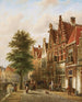 De kanalen - Johannes Franciscus Spohler — weergave van het kunstwerk
