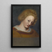 Buste de la fille du tableau de la Madone du maire de Bâle Jacob Meyer zum Hasen - Johannes Lüdin — ingelijst kunstwerk aan de muur