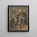 De dorpsarts - Johannes Pieter de Frey — ingelijst kunstwerk aan de muur