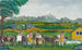 Aankomst bij de alm - Johannes Rechsteiner — weergave van het kunstwerk
