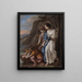 De Ontdekking van Mozes - Johannes Voorhout — ingelijst kunstwerk aan de muur