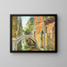 Canal vénitien - Johannes Wilhjelm — ingelijst kunstwerk aan de muur