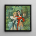John Aulder and Priscilla - Anonymous — framed artwork on a wall
