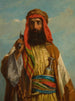 Le Cheikh - John Adam Houston — weergave van het kunstwerk