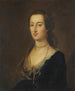 Portret van Miss Hamilton - John Astley — weergave van het kunstwerk