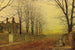Gloire d'automne - John Atkinson Grimshaw — weergave van het kunstwerk