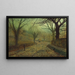 van Stapleton Park nabij Pontefract - John Atkinson Grimshaw — ingelijst kunstwerk aan de muur