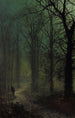 Through the Wood - John Atkinson Grimshaw — artwork view