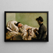 L'Enfant malade - John Bond Francisco — ingelijst kunstwerk aan de muur