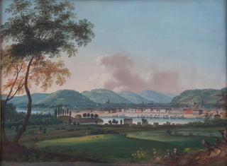 John Caspar Wild - Cincinnati From Behind Newport Barracks.webp