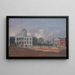 Coin noord-oost van Fourth en Walnut - John Caspar Wild — ingelijst kunstwerk aan de muur