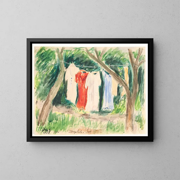 Place au soleil - John Christensen — framed artwork on a wall