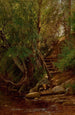 Le long du ruisseau - John Clinton Ogilvie — weergave van het kunstwerk