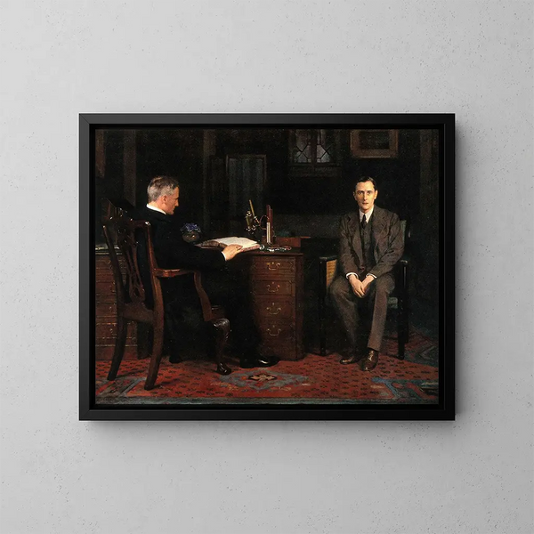 Sentence de mort - John Collier — framed artwork on a wall