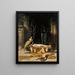 De dood van Cleopatra - John Collier — ingelijst kunstwerk aan de muur
