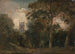 Een Kerk in de Bomen - John Constable — weergave van het kunstwerk