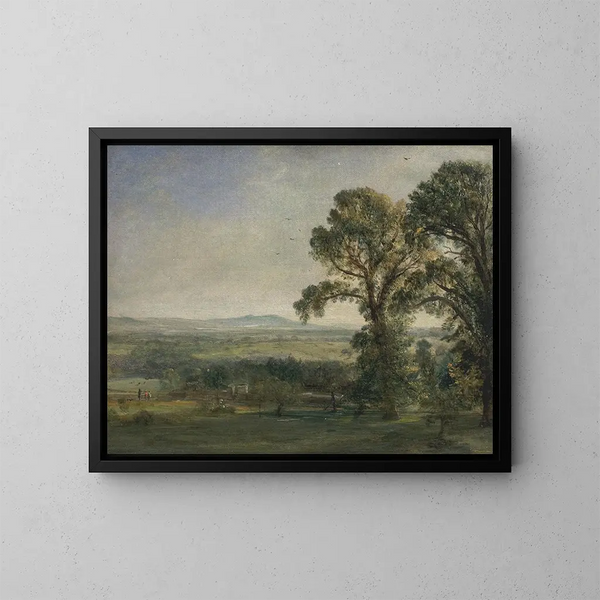 Bardon Hill, Coleorton Hall - John Constable — ingelijst kunstwerk aan de muur